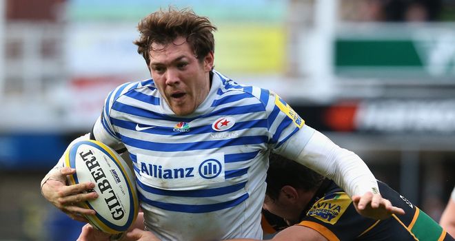 Alex Goode: Returns to the Saracens line-up at full-back for Saturday's clash