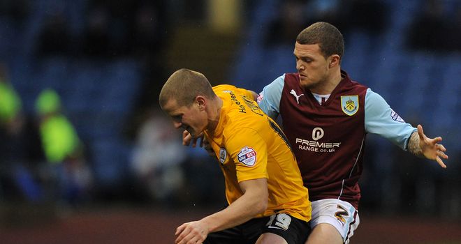 Kieran Trippier: Holds up Barnsley's Tomasz Cywka
