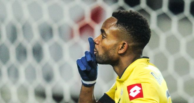 Cedric Bakambu scored twice for Sochaux