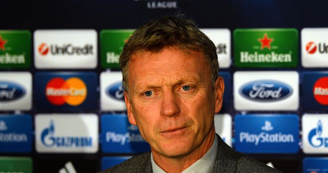 David Moyes: Man Utd manager aiming to secure top spot in Group A