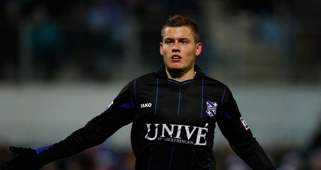 Alfred Finnbogason: On target for Heerenveen in 2-1 victory over Heracles Almelo