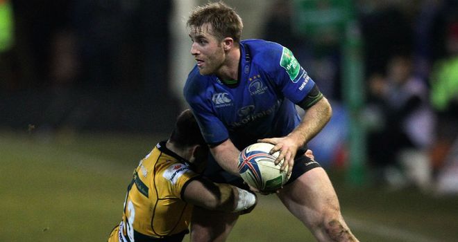 Luke Fitzgerald: three tries for Leinster