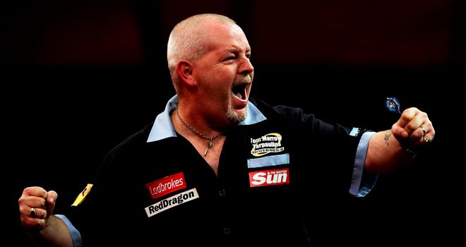 Robert Thornton: Scot takes on league leader Michael van Gerwen in Sheffield