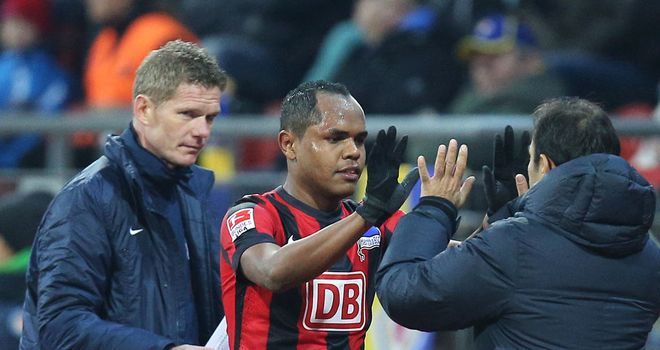 Ronny inspired Hertha Berlin to victory