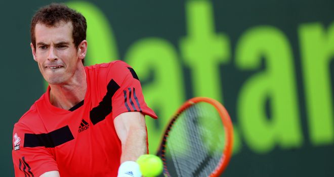 Andy Murray: Did not drop a game in the process of beating Mousa Shanan Zayed