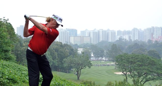 Miguel Angel Jimenez is a three-time winner of the event