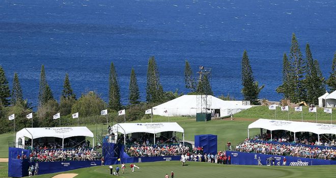 The spectacular Plantation Course at Kapalua plays host to Hyundai Tournament of Champions