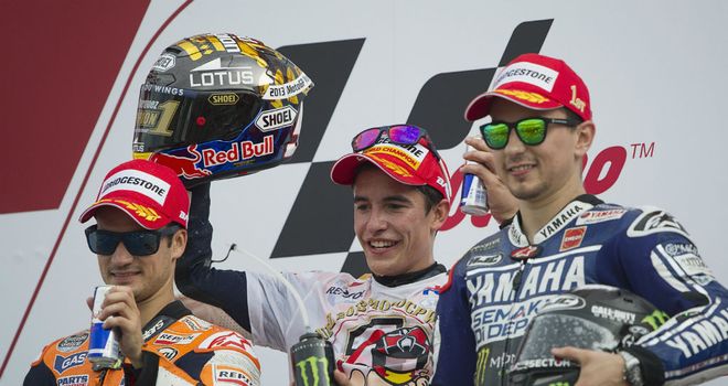 It was a year to remember for Marc Marquez as he became the youngest-ever MotoGP world champion
