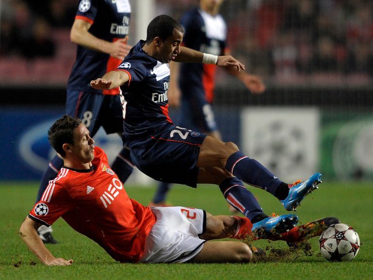 Benfica came from behind to beat PSG