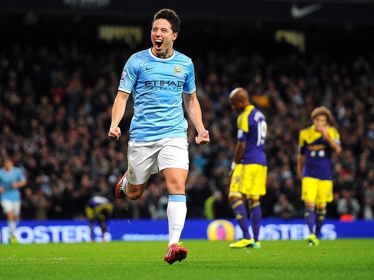 Samir Nasri: Backing Fernandinho to make the World Cup