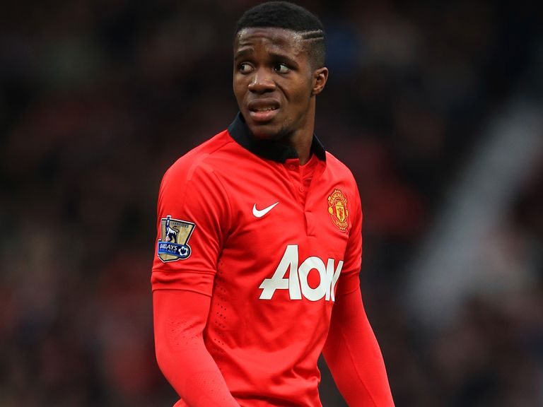 Wilfried Zaha: Yet to start for United in Premier League