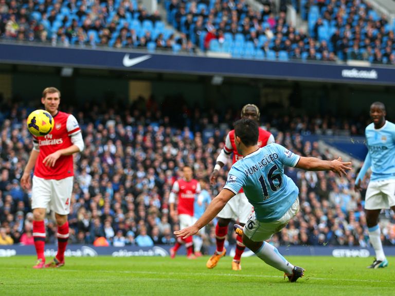 Sergio Aguero and Manchester City enjoyed a good day.