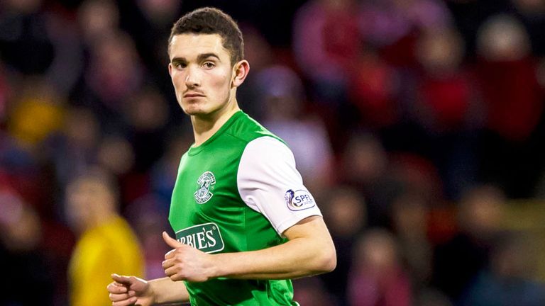 Alex Harris: Signed new Hibs deal