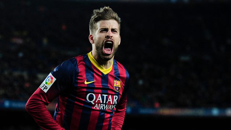 Image result for Gerard Pique joined barca