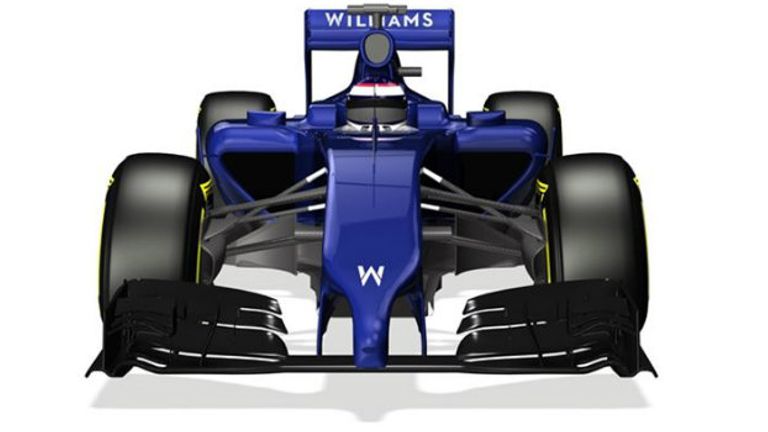 The first look at the new FW36 (Image courtesy of Williams)