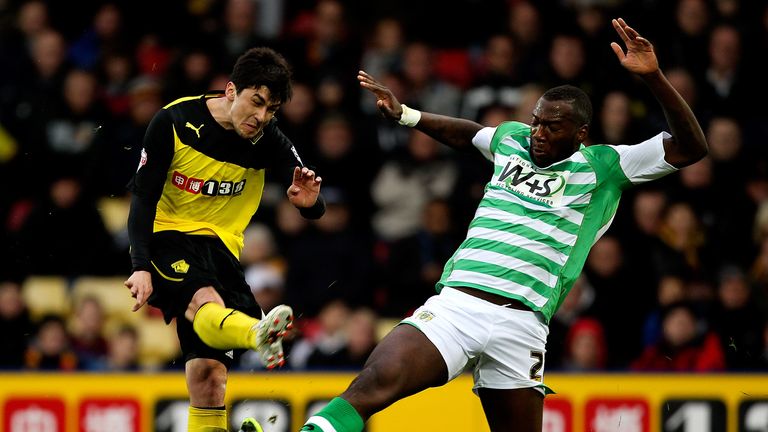 Ishmael Miller: Striker heading back to Yeovil