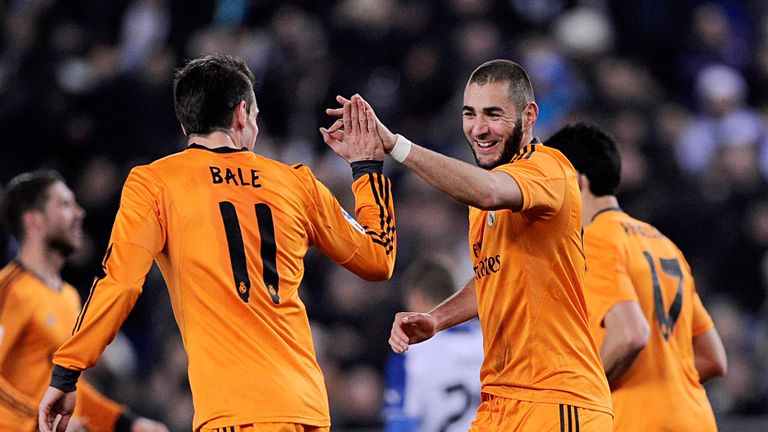Karim Benzema: Celebrates his winner