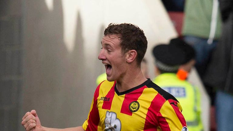 Kris Doolan: His last-gasp goal secured a point for Partick