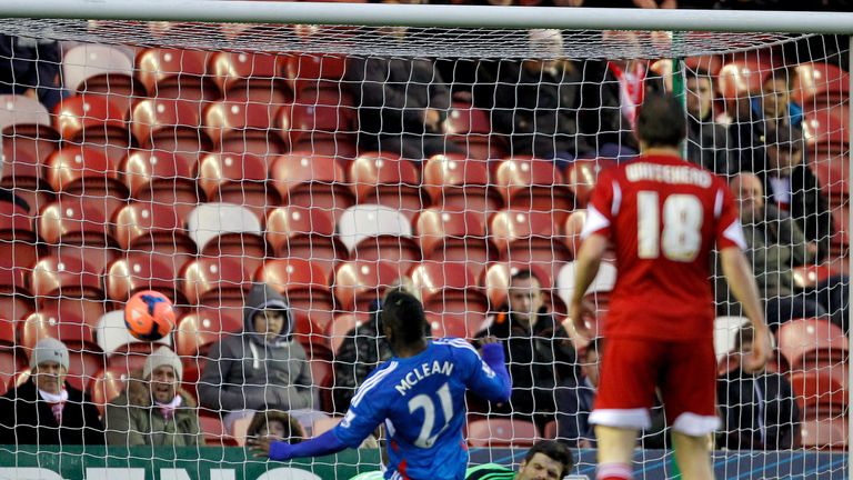 Aaron McLean: Puts Hull ahead