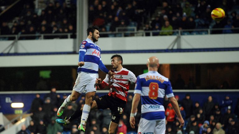 Charlie Austin: Headed QPR to a vital win over Doncaster