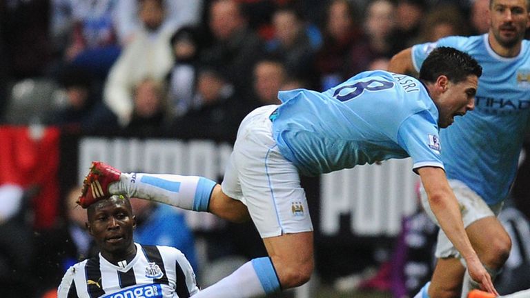 Samir Nasri: Manchester City man facing eight weeks out