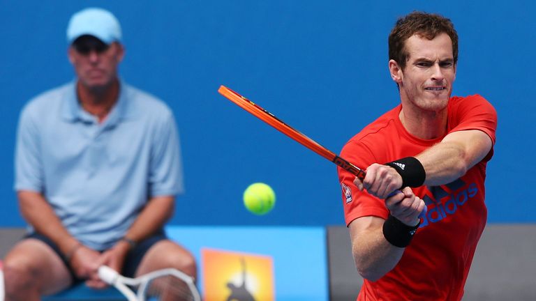 Andy Murray: Will face Lleyton Hewitt in exhibition ahead of Australian Open
