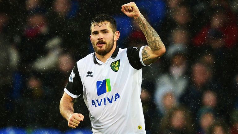 Bradley Johnson: Celebrates his opener