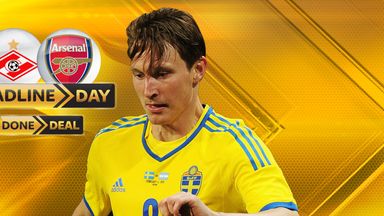 Kim Kallstrom: Has been added to Arsenal's playing staff