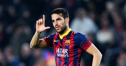 Cesc Fabregas: Flattered by United interest