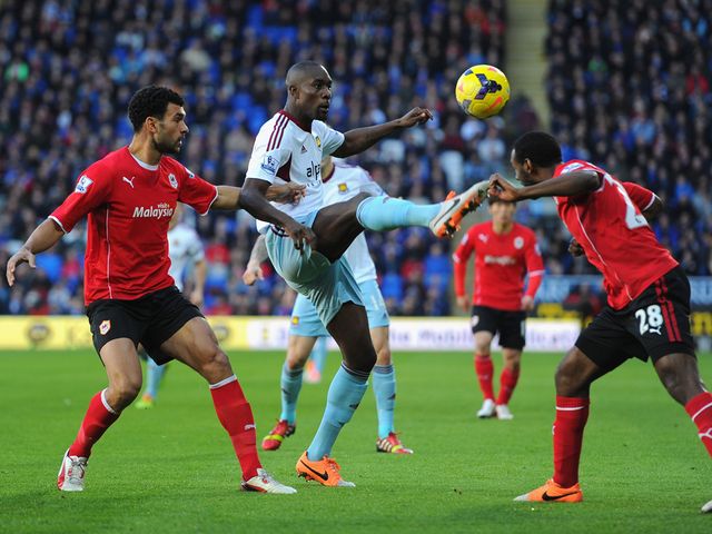 Carlton Cole in action for West Ham