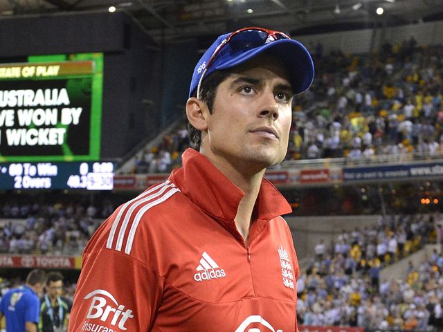 Cook is dejected after his team loses once again
