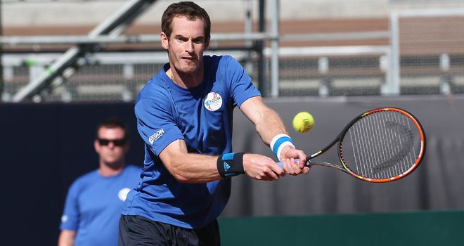Andy Murray: Could play three games in as many days in San Diego