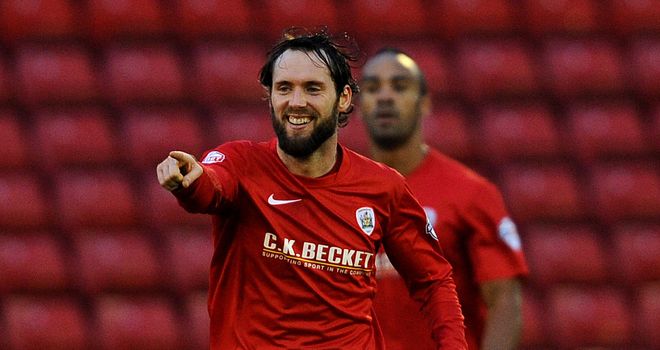 Jim O'Brien: Netted the winner for Barnsley