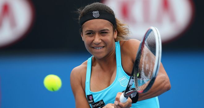 Heather Watson: Through to the main draw after victory over Irina Falconi