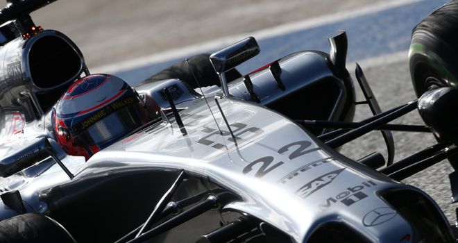 Jenson Button: First outing in new McLaren on Wednesday