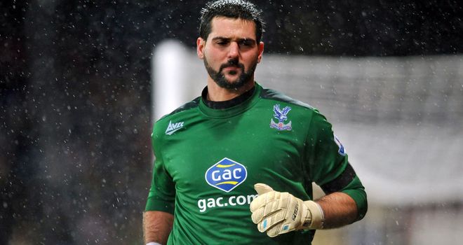 Julian Speroni: The goalkeeper is eyeing a place in Argentina's World Cup squad