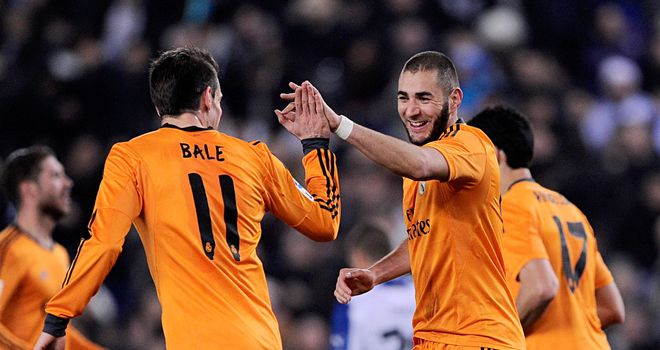 Karim Benzema: Celebrates his winner