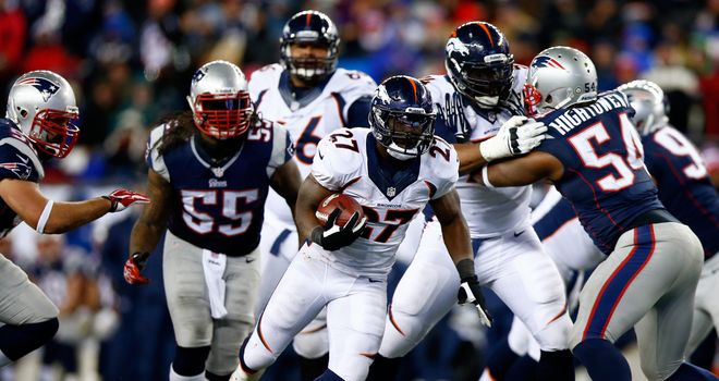 Knowshon Moreno: Denver Broncos' star running back will be a key component in Sunday's match up