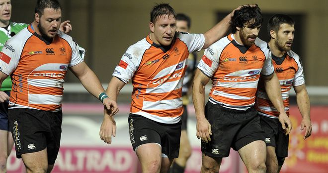 Treviso have notified their intention to leave the Pro12 next season