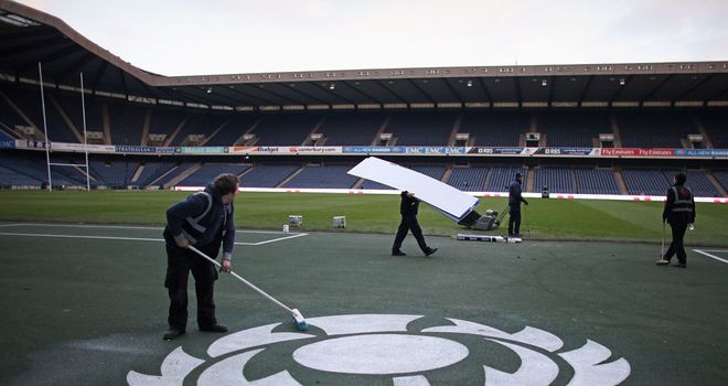 Murrayfield: Pitch has suffered from parasitic infection