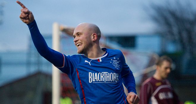 Nick Law: Scored goals in either half for Rangers