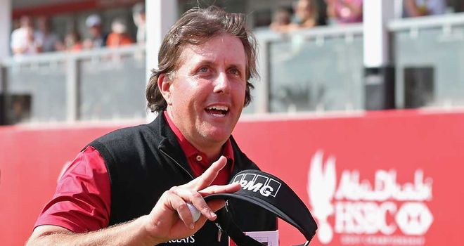 Phil Mickelson: From 59th to top in 18 holes
