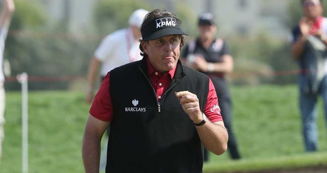 Phil Mickelson: Nine birdies and an eagle in round three