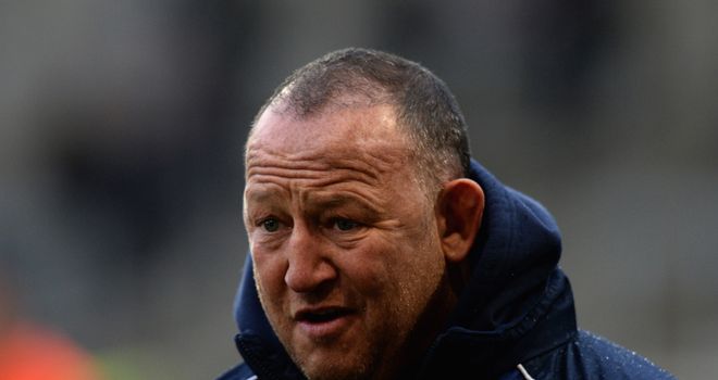 Steve Diamond: Could not hide his disappointment as the Sale Sharks bowed out