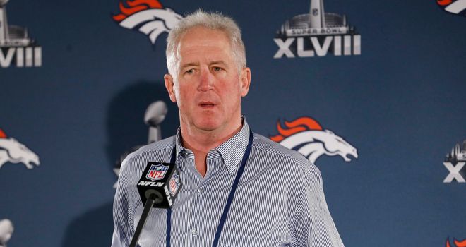 John Fox: Denver Broncos head coach at pre-Super Bowl XLVIII press conference