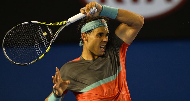 Rafael Nadal outplayed Roger Federer during their semi-final at the Australian Open