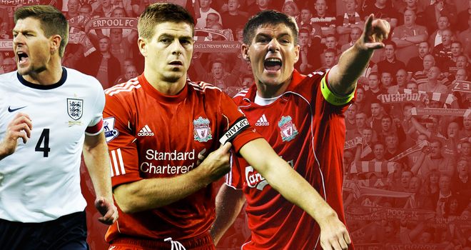 Steven Gerrard: 'I have looked up to all the captains I have ever played with, or for, as I see it'