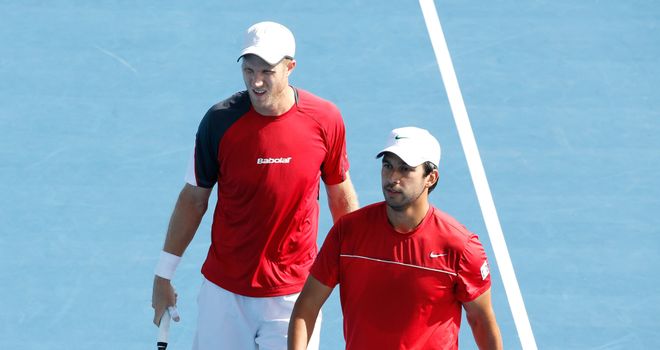Treat Huey and Dominic Inglot: Suffered a quarter-final defeat