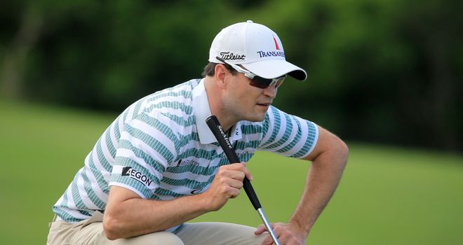 Zach Johnson: Three shots clear of a tight chasing pack in Hawaii