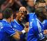 Samuel Eto'o: Chelsea striker grabbed a hat-trick against Manchester United